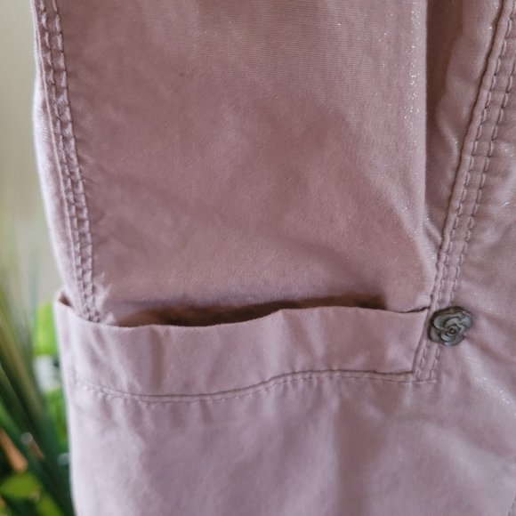 SOLD - Sandwich Dusty Rose Metallic and Jersey Blazer US 6 - Picture 5 of 13